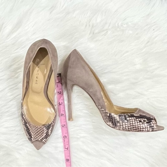 FJOLLA PEEP TOE HEALS - Picture 9 of 12